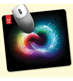 Origin'L Fabric® 7"x8"x1/16" Antimicrobial Fabric Surface Mouse Pad